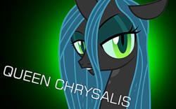 Size: 1920x1200 | Tagged: safe, queen chrysalis, g4, female, solo, vector, wallpaper