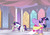 Size: 720x502 | Tagged: safe, artist:vpxaj21, rarity, spike, twilight sparkle, alicorn, pony, g4, clothes, coronation dress, dress, female, implied twispike, jealous, male, mare, ship:sparity, shipping, straight, twilight sparkle (alicorn)