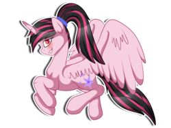 Size: 2000x1500 | Tagged: safe, artist:pastelflakes, oc, oc only, alicorn, pony, alicorn oc, solo