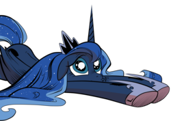Size: 5000x3546 | Tagged: safe, artist:amorecadenza, artist:andypriceart, princess luna, alicorn, pony, g4, cute, female, floppy ears, lunabetes, mare, pouting, puppy dog eyes, simple background, solo, transparent background, vector