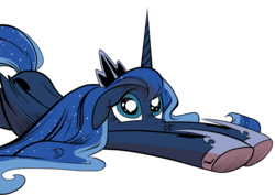 Size: 5000x3546 | Tagged: safe, artist:amorecadenza, artist:andy price, princess luna, alicorn, pony, g4, cute, female, floppy ears, lunabetes, mare, pouting, puppy dog eyes, simple background, solo, transparent background, vector