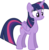 Size: 6000x6172 | Tagged: safe, artist:midnightfunny, twilight sparkle, alicorn, pony, g4, absurd resolution, female, folded wings, mare, simple background, solo, transparent background, twilight sparkle (alicorn), vector, wings