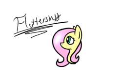 Size: 975x613 | Tagged: safe, artist:bozozo, fluttershy, g4, female, portrait, solo