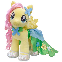 Size: 600x600 | Tagged: safe, fluttershy, g4, build-a-bear, clothes, dress, female, gala dress, irl, photo, toy