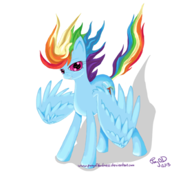 Size: 894x894 | Tagged: safe, artist:ponyofdarkness, rainbow dash, g4, female, solo