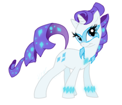 Size: 963x829 | Tagged: safe, artist:kreatingmagic, radiance, rarity, g4, power ponies (episode), female, power ponies, simple background, solo, transparent background