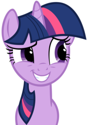 Size: 2601x3726 | Tagged: safe, artist:dentist73548, twilight sparkle, pony, unicorn, g4, suited for success, female, mare, nervous smile, simple background, solo, transparent background, unicorn twilight, vector
