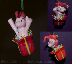 Size: 908x808 | Tagged: safe, pinkie pie, g4, christmas, craft