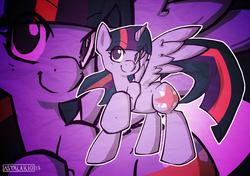 Size: 850x600 | Tagged: safe, artist:astalakio, twilight sparkle, alicorn, pony, g4, female, mare, solo, twilight sparkle (alicorn)