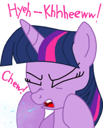 Size: 2176x2700 | Tagged: safe, artist:masterxtreme, twilight sparkle, g4, female, fetish, sneezing, sneezing fetish, solo