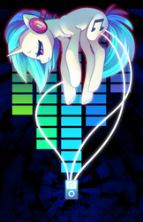 Size: 400x619 | Tagged: safe, artist:sambragg, dj pon-3, vinyl scratch, g4, female, solo