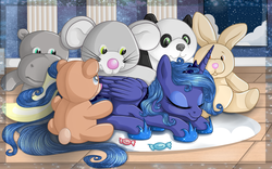 Size: 3200x2000 | Tagged: safe, artist:vird-gi, princess luna, g4, female, plushie, s1 luna, solo