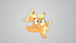 Size: 1920x1080 | Tagged: safe, artist:divideddemensions, artist:knight725, applejack, g4, female, solo, triangle, vector, wallpaper