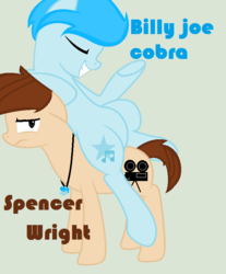Size: 666x804 | Tagged: safe, pony, billy joe cobra, dude that's my ghost!, ponified, spencer wright