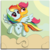 Size: 1867x1858 | Tagged: safe, artist:the-paper-pony, rainbow dash, scootaloo, pegasus, pony, g4, cloud, female, filly, flying, foal, mare, paperlike, ponies riding ponies, riding, scootaloo riding rainbow dash, scootalove, spread wings, wings