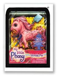 Size: 480x640 | Tagged: safe, pinkie pie (g3), human, g3, parody, pony reference, wacky packages