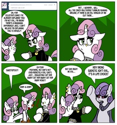 Size: 2478x2646 | Tagged: safe, artist:pembroke, sweetie belle, ask meanie belle, g4, comic, female, meanie belle, self ponidox, solo, sweetiepoo, tumblr
