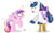 Size: 1000x625 | Tagged: safe, artist:dm29, princess cadance, shining armor, twilight sparkle, alicorn, pony, unicorn, g4, colt, colt shining armor, cute, exclamation point, female, filly, filly cadance, filly twilight sparkle, gritted teeth, horn, interrobang, julian yeo is trying to murder us, male, pointing, question mark, rearing, scared, shivering, signature, simple background, spread wings, stool, the floor is lava, transparent background, trio, wide eyes, younger