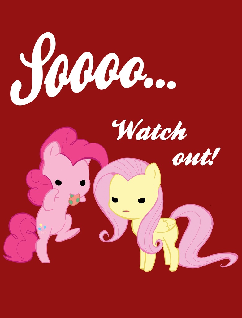 Flutterguy #490209 - dead source, safe, artist:psychoon, fluttershy, pinkie pie ...