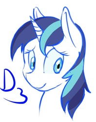 Size: 396x502 | Tagged: safe, artist:d3rped, shining armor, g4, gleaming shield, rule 63, smiling, solo