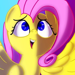 Size: 1000x1000 | Tagged: safe, artist:january3rd, fluttershy, g4, female, solo