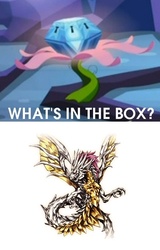 Size: 378x590 | Tagged: safe, g4, my little pony: friendship is magic, princess twilight sparkle (episode), chest of harmony, exploitable meme, final fantasy, final fantasy v, meme, shinryu, what's in the box?