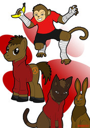 Size: 752x1063 | Tagged: safe, artist:woody517, oc, oc only, monkey, furry, ponified