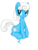 Size: 432x576 | Tagged: safe, artist:angelicmodivation, oc, oc only, earth pony, pony, ableism, autism, autism speaks, meme, offensive, ponified, puzzle piece, solo, unfortunate design, unfortunate implications