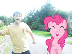 Size: 1024x768 | Tagged: safe, artist:pinkies-biggest-fan, pinkie pie, human, g4, brony, irl, irl human, photo, photoshop