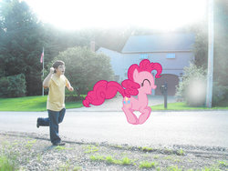 Size: 1024x768 | Tagged: safe, artist:pinkies-biggest-fan, pinkie pie, human, g4, brony, irl, irl human, photo, photoshop, ponies in real life