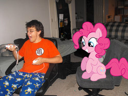 Size: 1024x768 | Tagged: safe, artist:pinkies-biggest-fan, pinkie pie, human, g4, brony, irl, irl human, photo, photoshop, ponies in real life