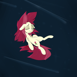 Size: 2500x2500 | Tagged: safe, artist:choop, roseluck, g4, female, floating, solo, space