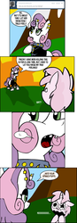 Size: 649x1856 | Tagged: safe, artist:pembroke, ruby pinch, sweetie belle, ask meanie belle, g4, comic, meanie belle, tumblr