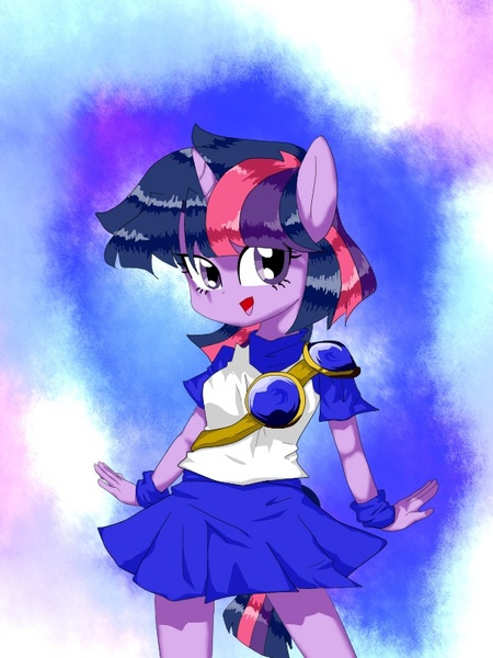 491047 safe artist pupupunopu twilight sparkle anthro g4