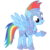 Size: 7000x7000 | Tagged: safe, artist:anxet, rainbow dash, g4, absurd resolution, armor, clothes, crystal guard armor, female, helmet, shoes, simple background, solo, transparent background, vector