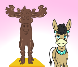Size: 1065x915 | Tagged: safe, artist:wolframclaws, mulia mild, g4, mmmystery on the friendship express, chocolate moose