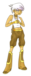 Size: 908x2224 | Tagged: safe, artist:wolframclaws, gilda, equestria girls, g4, belly button, female, humanized, light skin, midriff, simple background, solo, transparent background