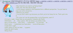 Size: 703x319 | Tagged: safe, rainbow dash, g4, /mlp/, 4chan, 4chan screencap, anon in equestria, feels, greentext, rejection is magic, text