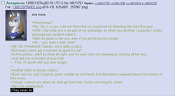 Size: 702x386 | Tagged: safe, prince blueblood, g4, /mlp/, 4chan, 4chan screencap, anon in equestria, feels, greentext, rejection is magic, text