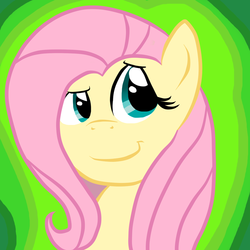 Size: 1000x1000 | Tagged: safe, artist:athene112, fluttershy, g4, female, smug, solo