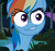 Size: 677x633 | Tagged: safe, rainbow dash, daring don't, g4, female, meme, smugdash, solo, special eyes, wat