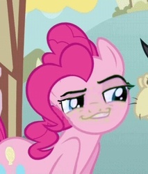 Size: 300x352 | Tagged: safe, pinkie pie, daring don't, g4, female, get, index get, meme, smugdash, solo