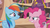 Size: 1280x720 | Tagged: safe, pinkie pie, rainbow dash, daring don't, g4, my little pony: friendship is magic, season 4, bedroom eyes, fez, hat