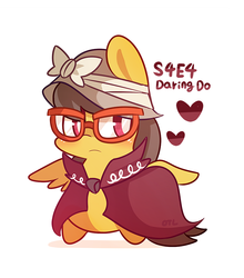 Size: 880x1000 | Tagged: safe, artist:php56, a.k. yearling, daring do, daring don't, g4, chibi, female, solo