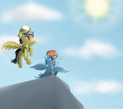 Size: 900x800 | Tagged: safe, artist:blastdown, daring do, rainbow dash, daring don't, g4