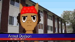 Size: 384x216 | Tagged: safe, ponies: the anthology 3, animated, antoine dodson, meme, parody, solo