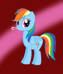 Size: 1462x1700 | Tagged: safe, artist:pzychogamer, rainbow dash, g4, candy cane, female, solo