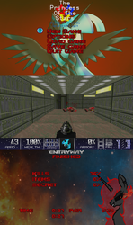 Size: 689x1161 | Tagged: safe, artist:julian2578, pony, doom, doom 2, entryway, game, joke, parody