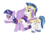 Size: 2999x2122 | Tagged: safe, artist:frezien, shining armor, twilight sparkle, alicorn, pony, g4, armor, female, mare, simple background, transparent background, twilight sparkle (alicorn), vector