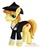 Size: 514x646 | Tagged: safe, artist:paintedhoofprints, braeburn, g4, clothes, groom, hat, male, solo, tuxedo